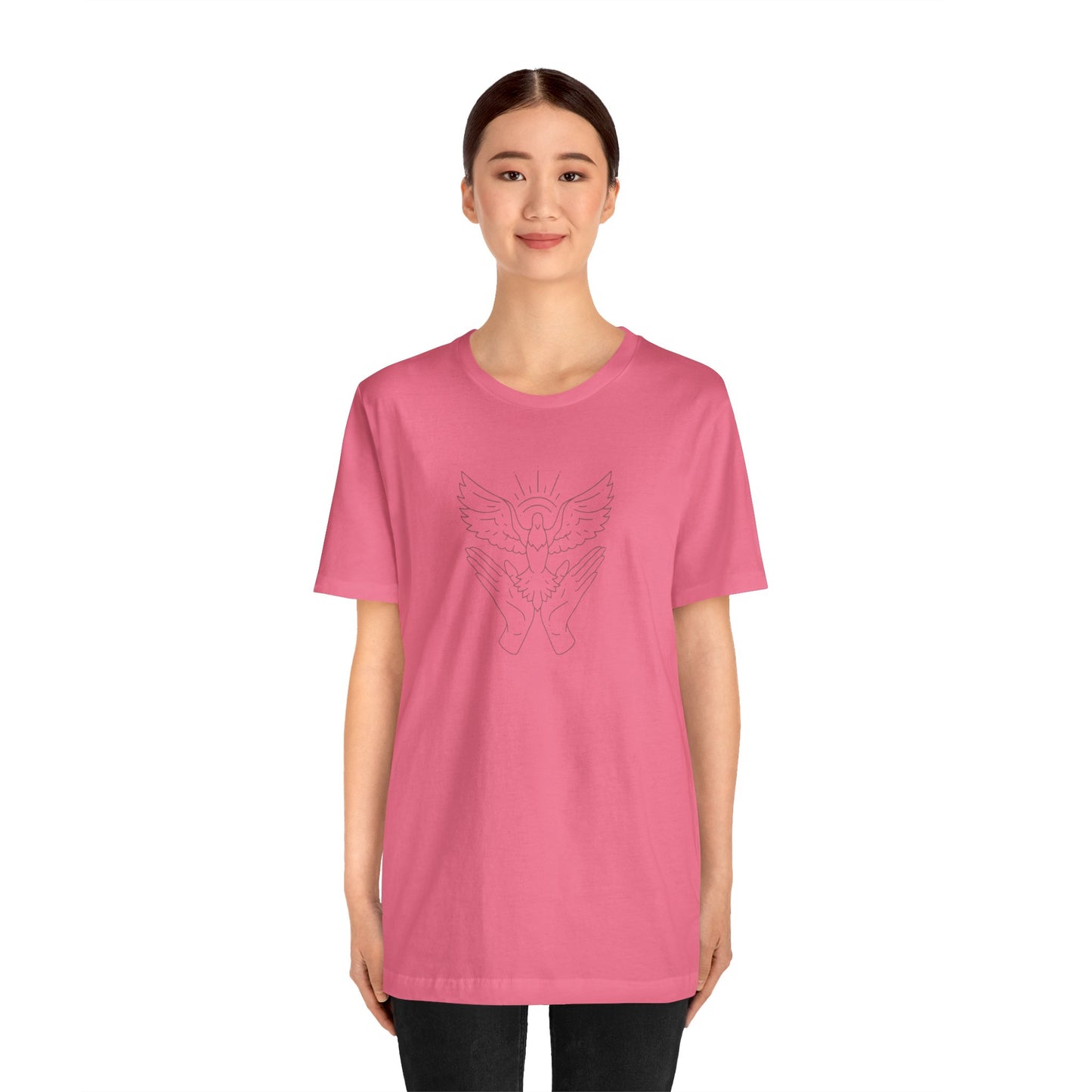 Dove- Unisex Jersey Short Sleeve Tee