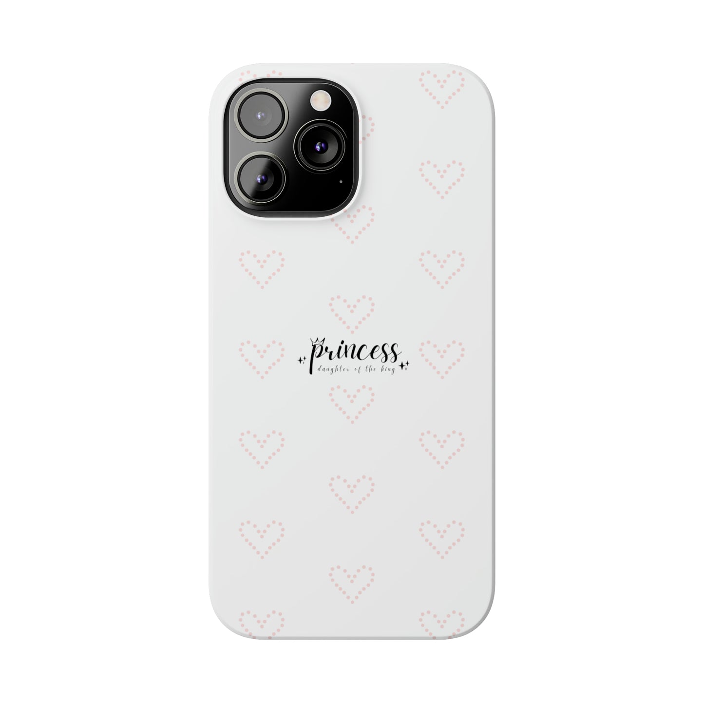 Dot Heart- Slim Phone Cases