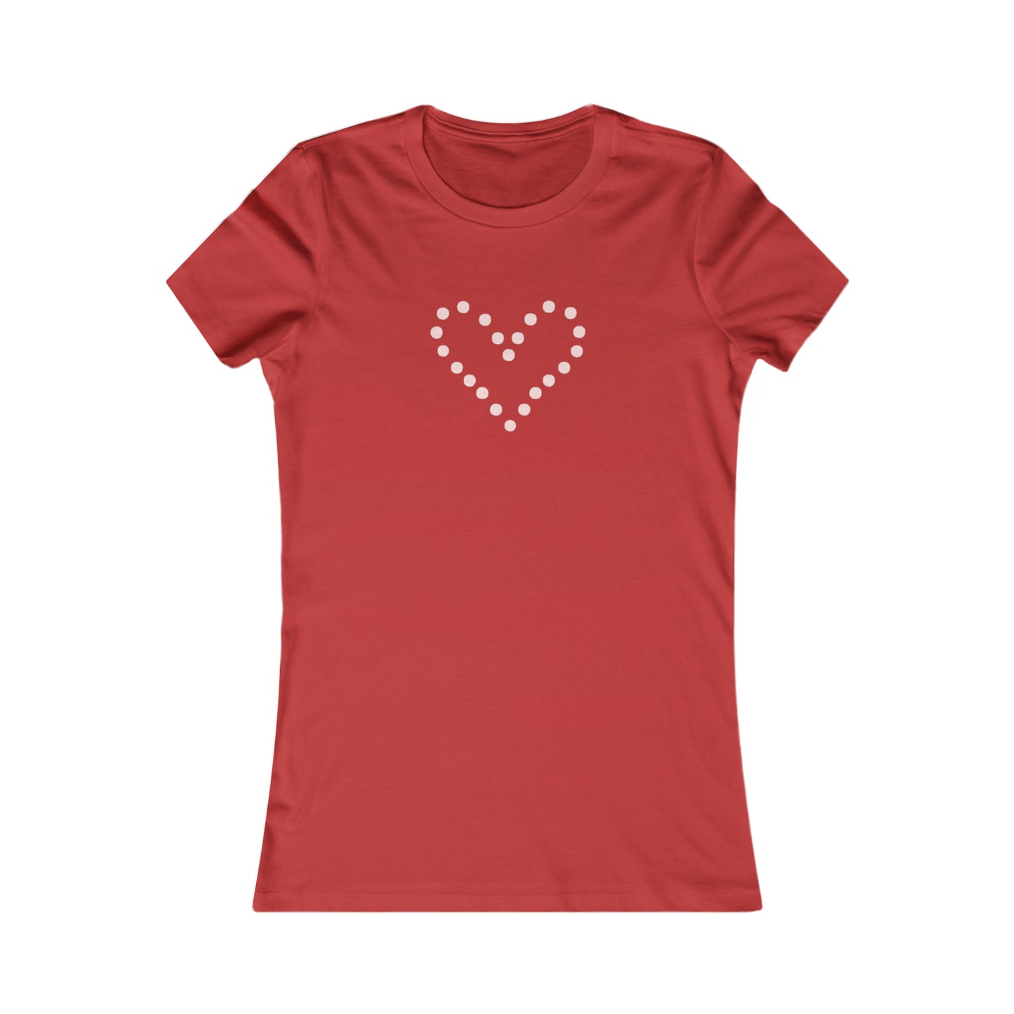 Dot Heart- Women's Favorite Tee