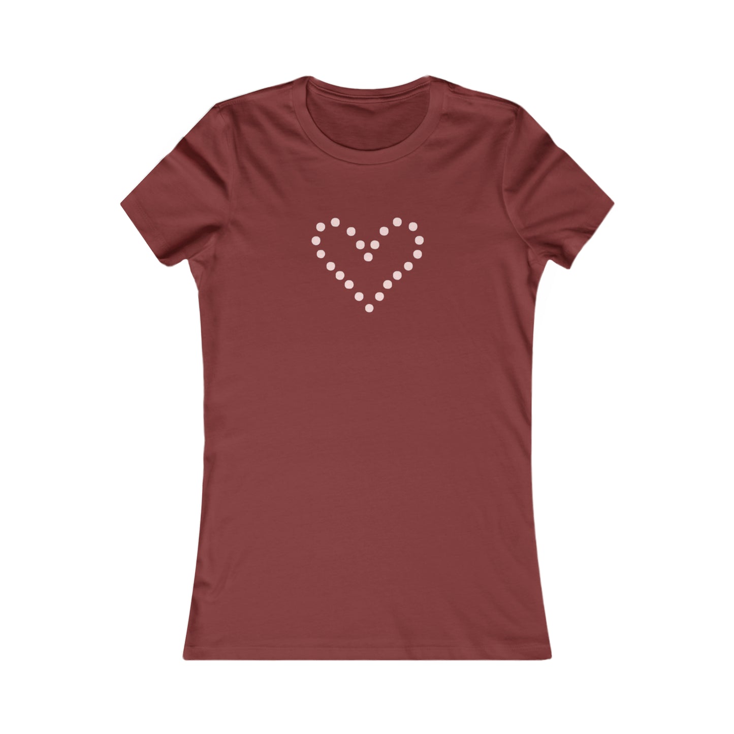 Dot Heart- Women's Favorite Tee