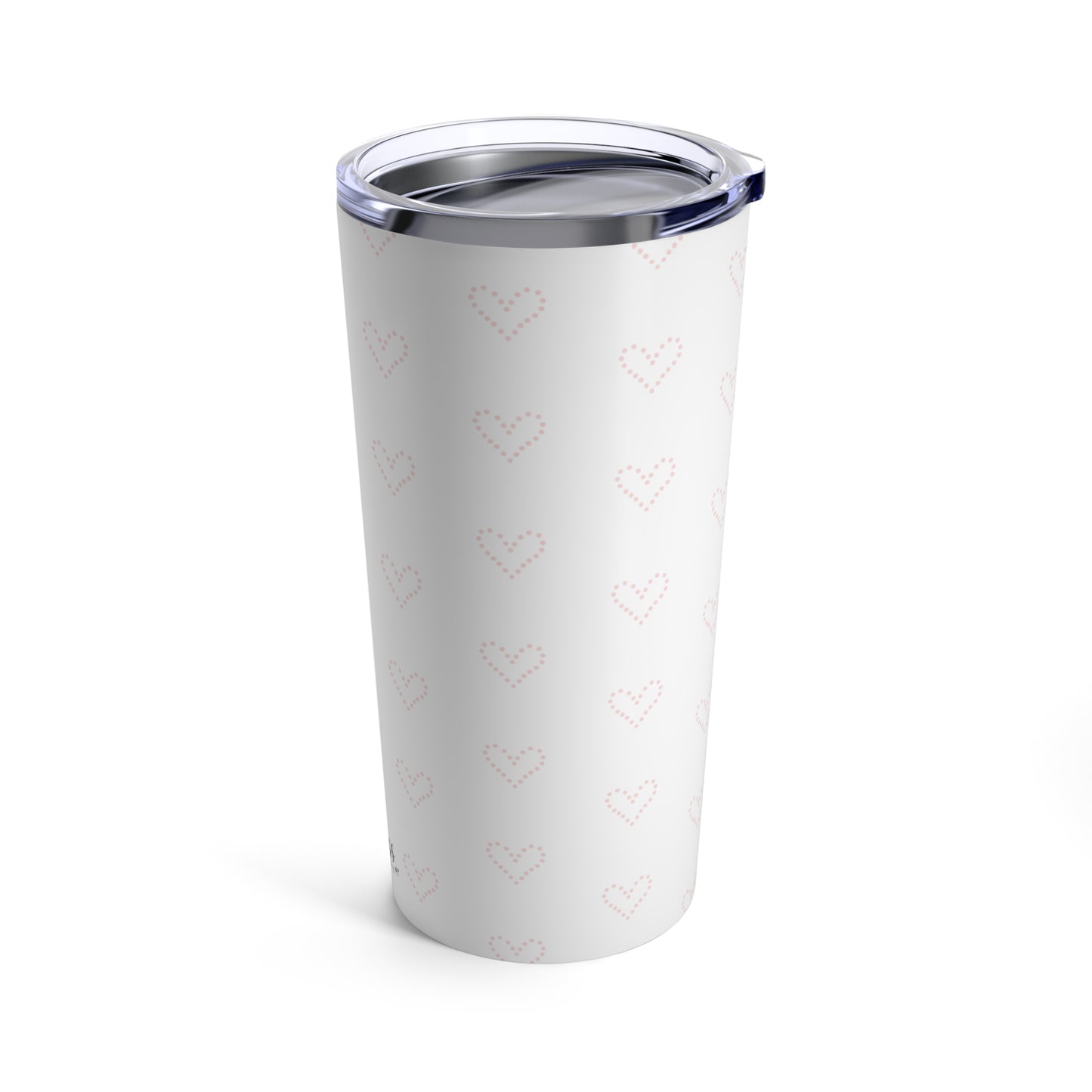 Dot Hearts- Tumbler 20oz