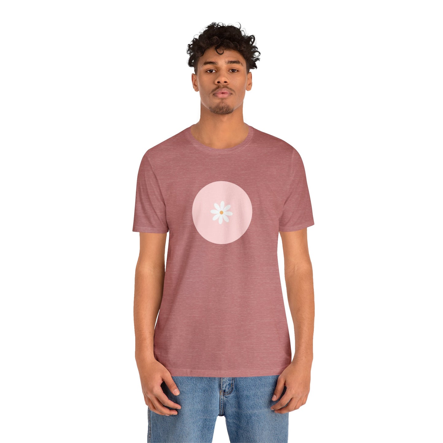 Circle Daisy- Unisex Jersey Short Sleeve Tee