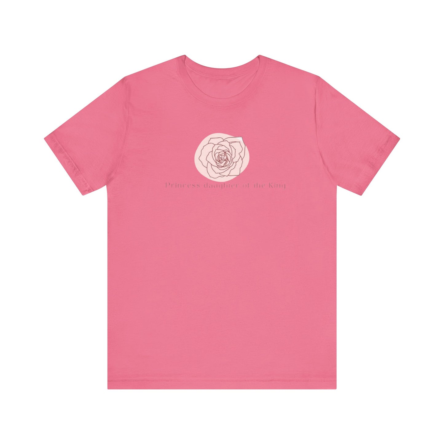 Vintage Rose- Unisex Jersey Short Sleeve Tee