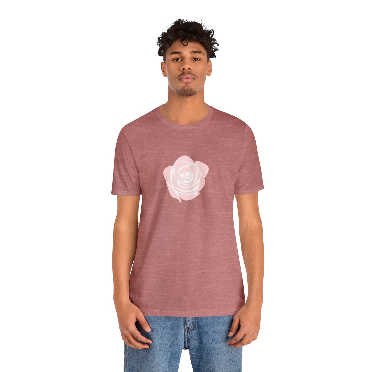 Rose- Unisex Jersey Short Sleeve Tee