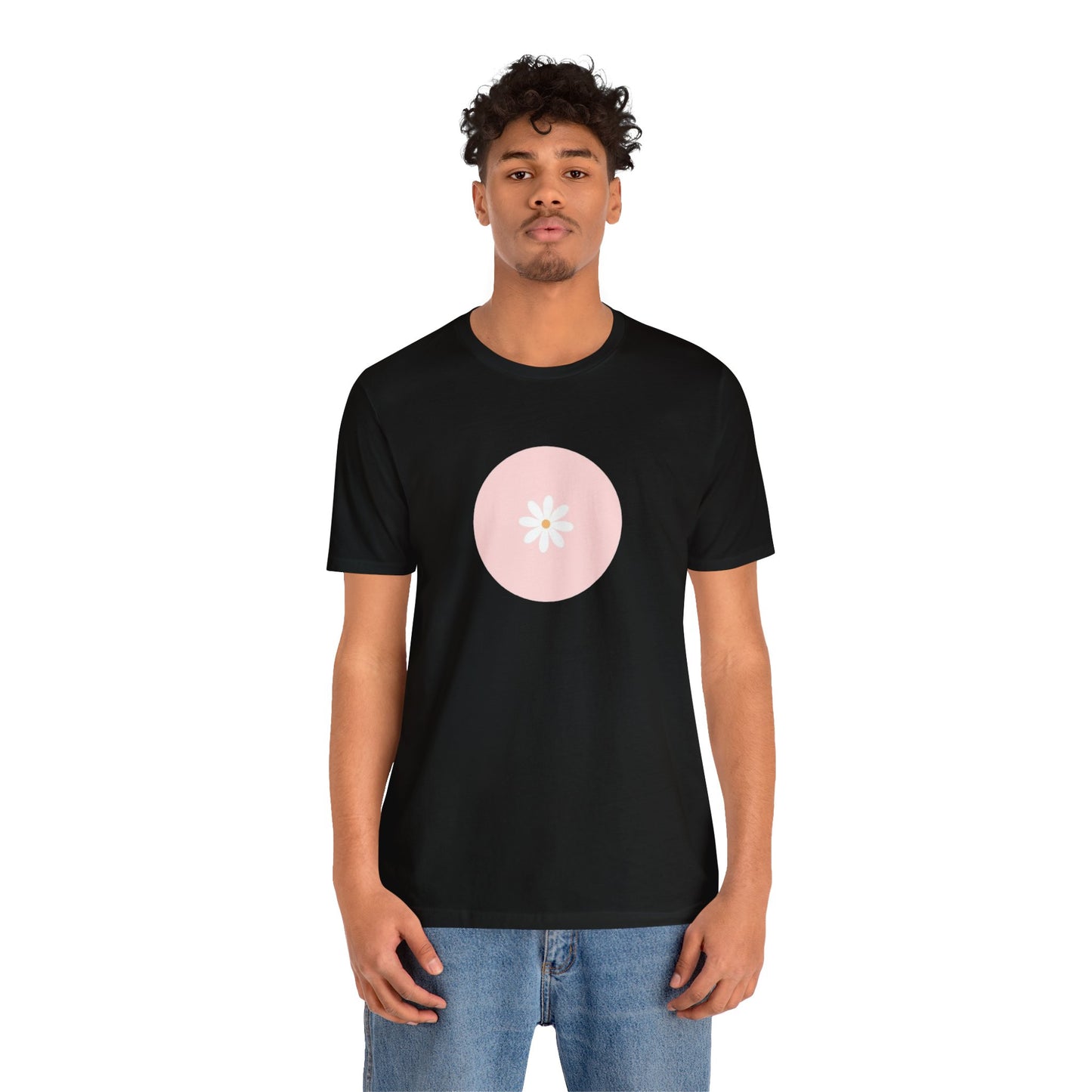 Circle Daisy- Unisex Jersey Short Sleeve Tee