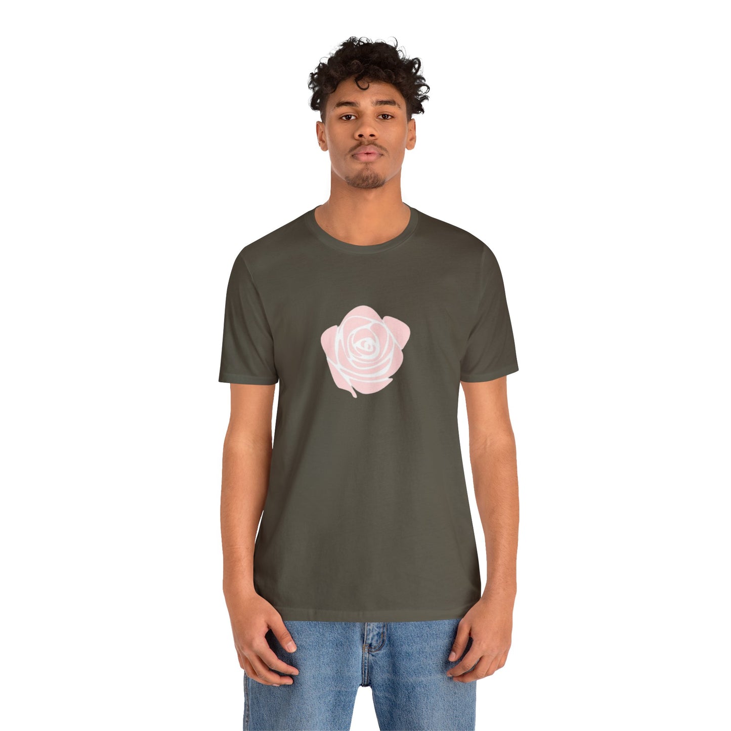 Rose- Unisex Jersey Short Sleeve Tee