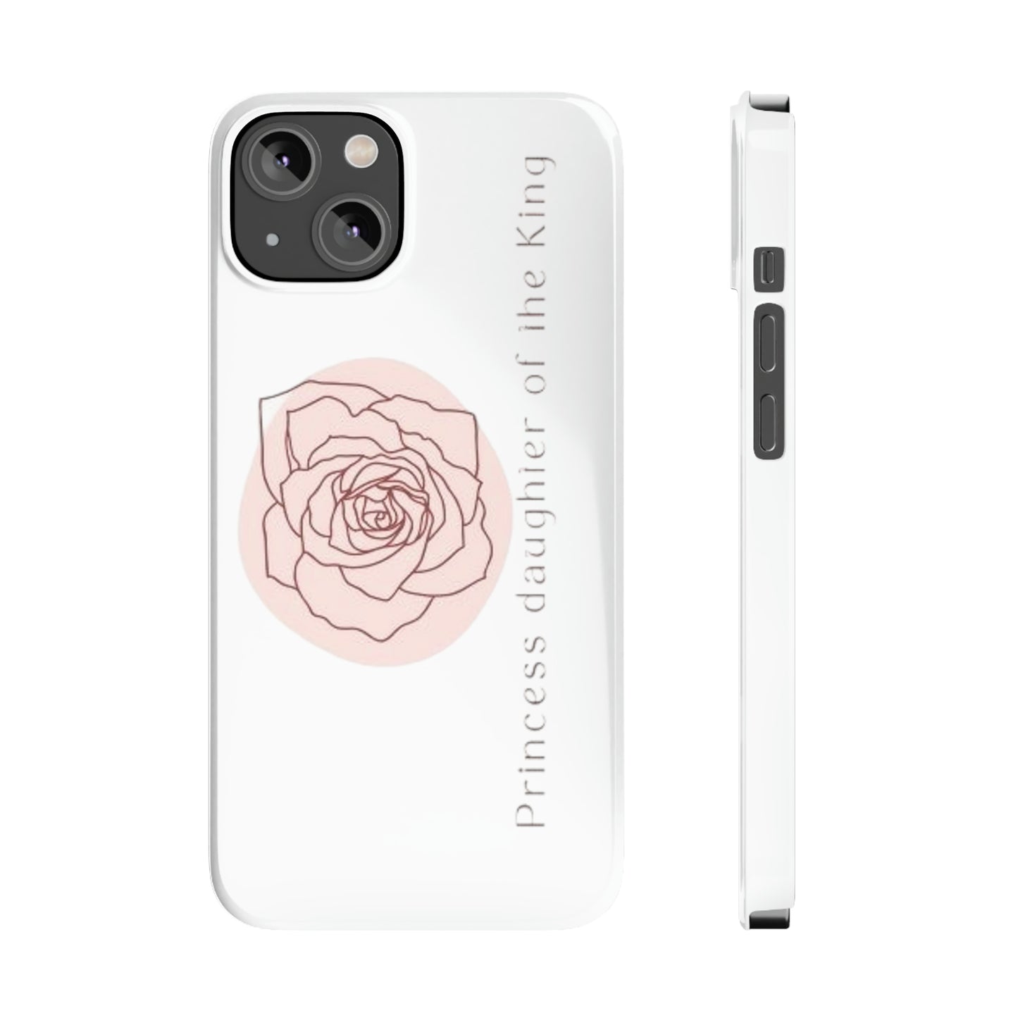 Vintage Rose- Slim Phone Cases