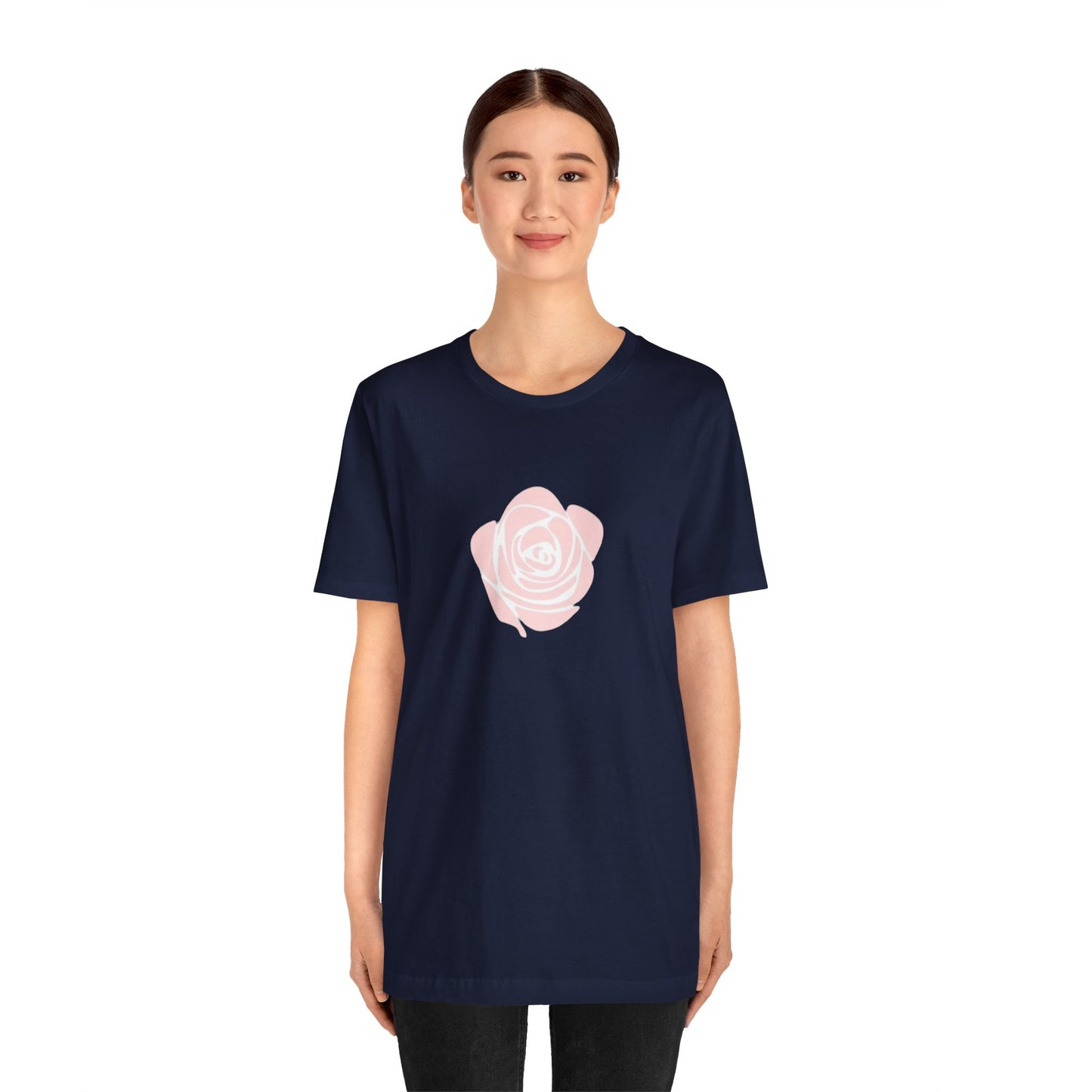 Rose- Unisex Jersey Short Sleeve Tee