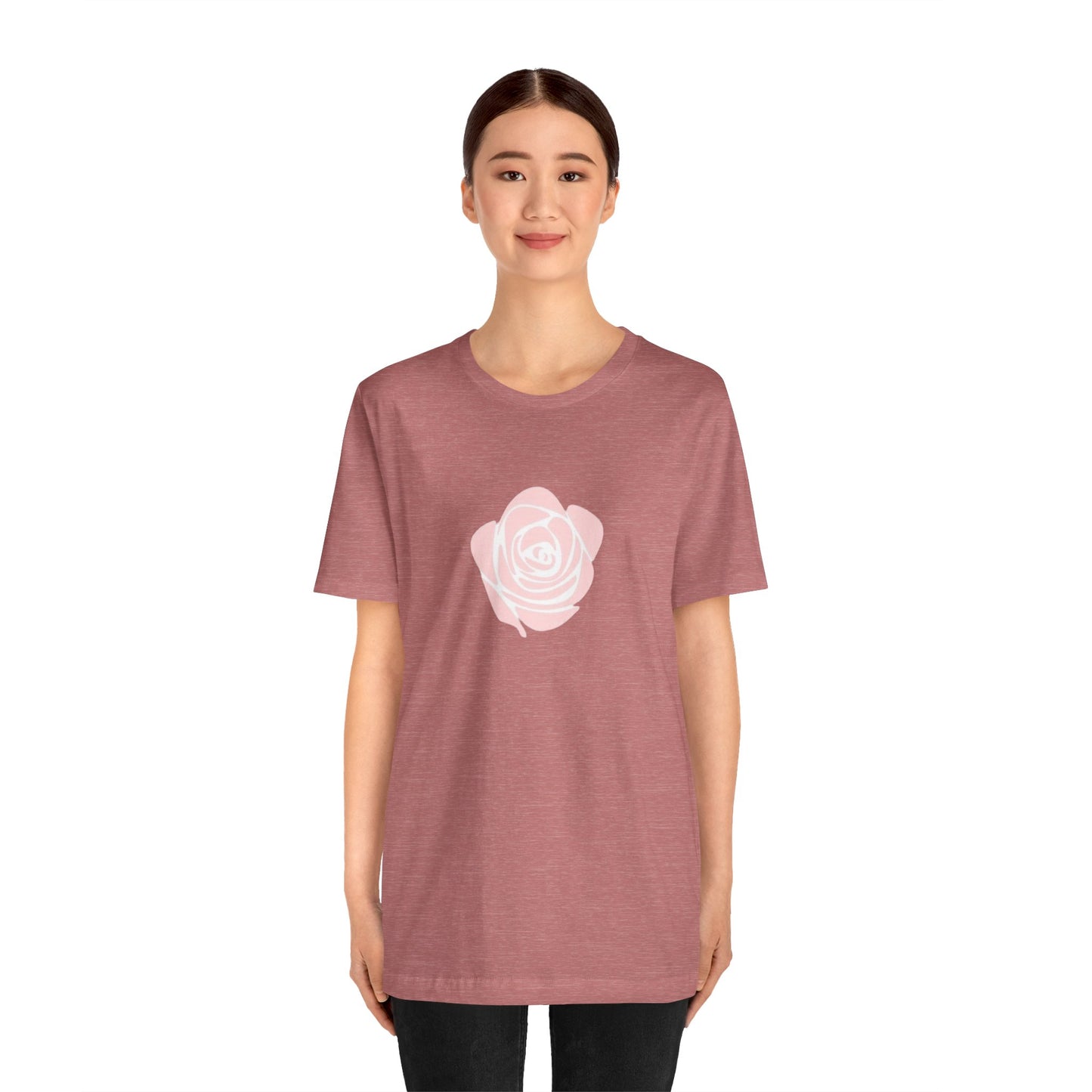 Rose- Unisex Jersey Short Sleeve Tee