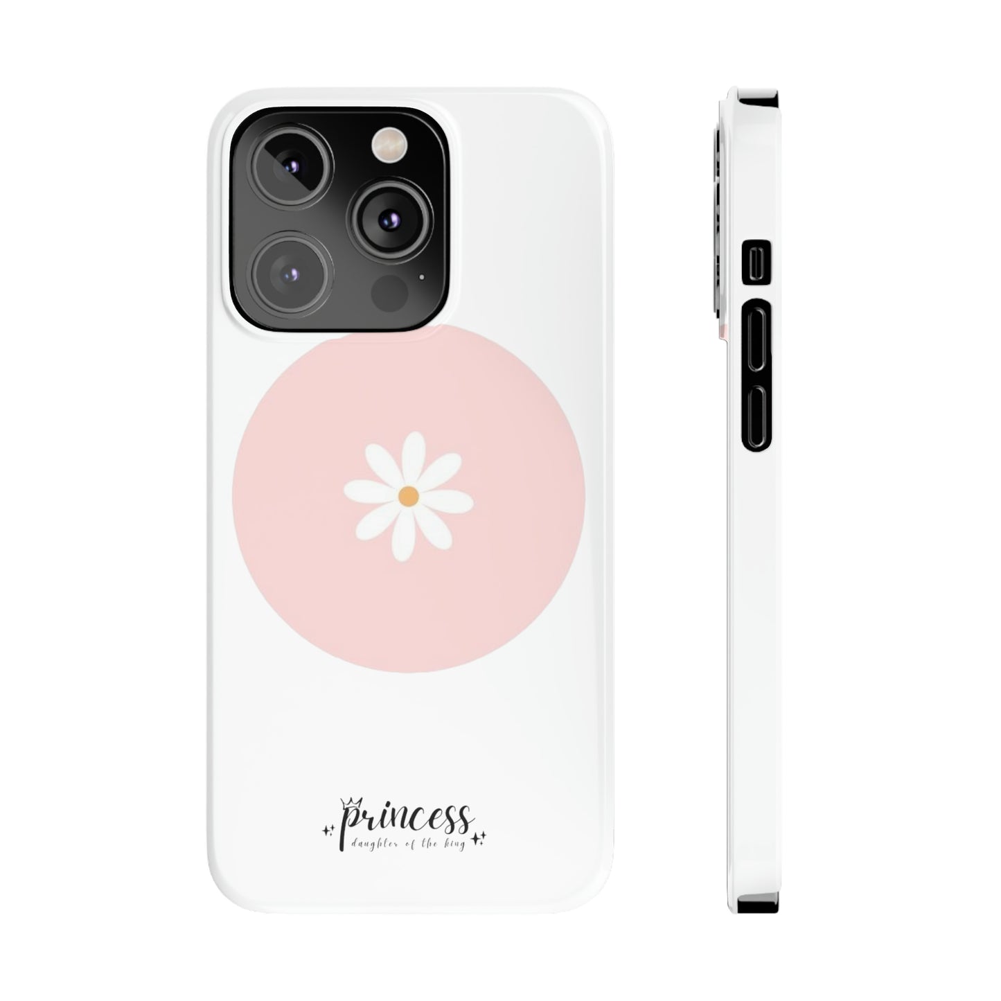 Circle Daisy- Slim Phone Cases