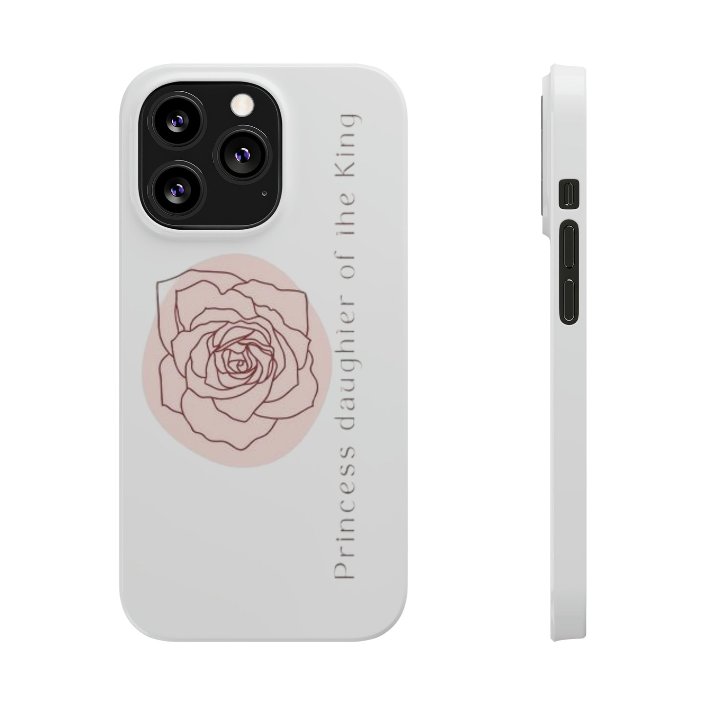 Vintage Rose- Slim Phone Cases