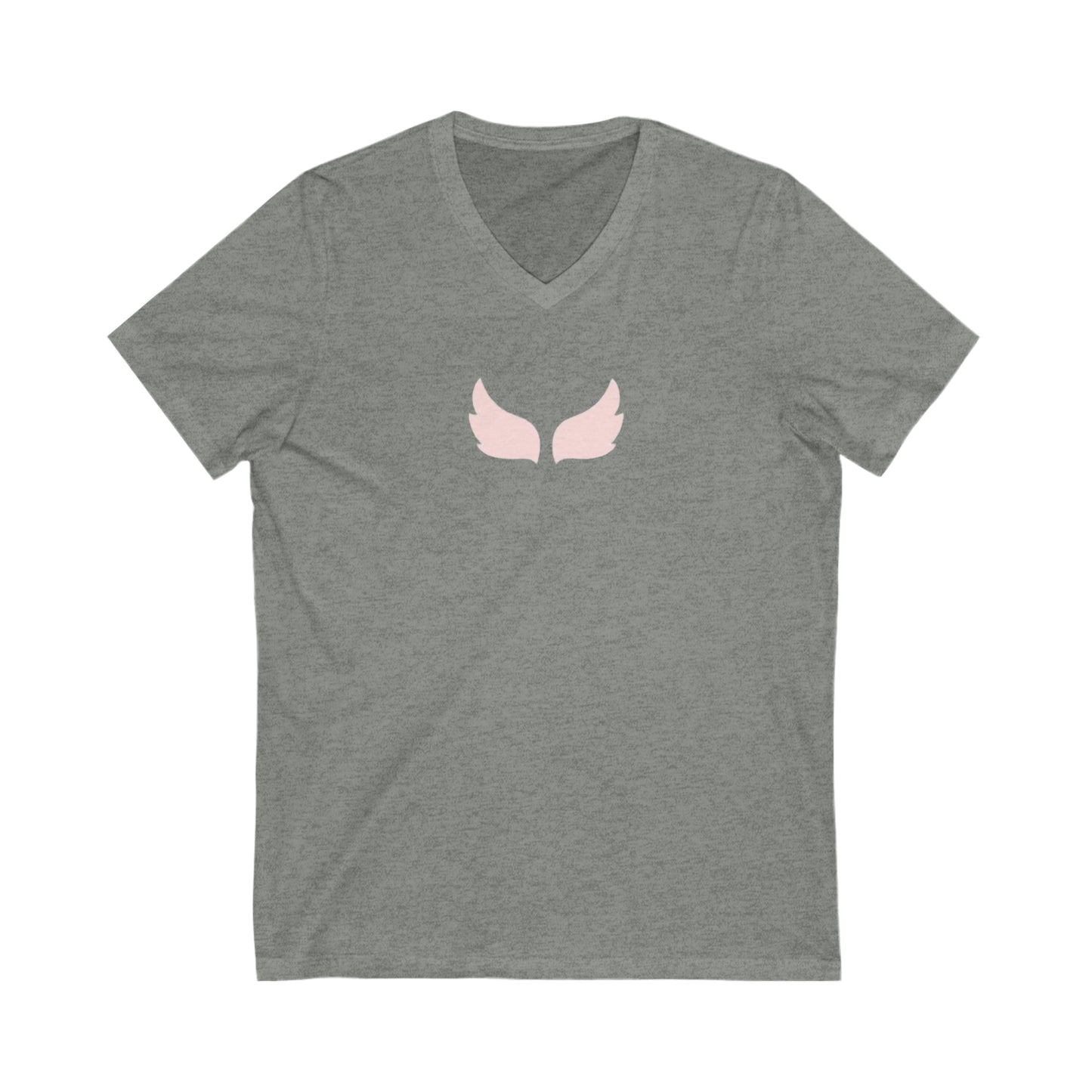 Wings- Unisex Jersey Short Sleeve V-Neck Tee