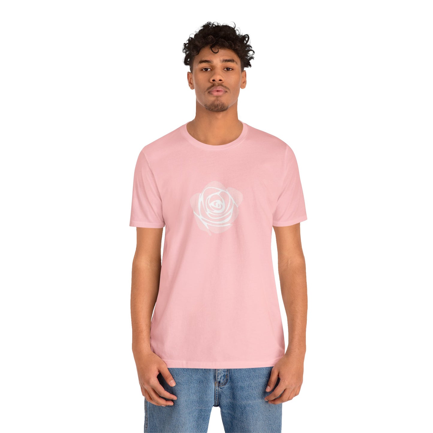 Rose- Unisex Jersey Short Sleeve Tee