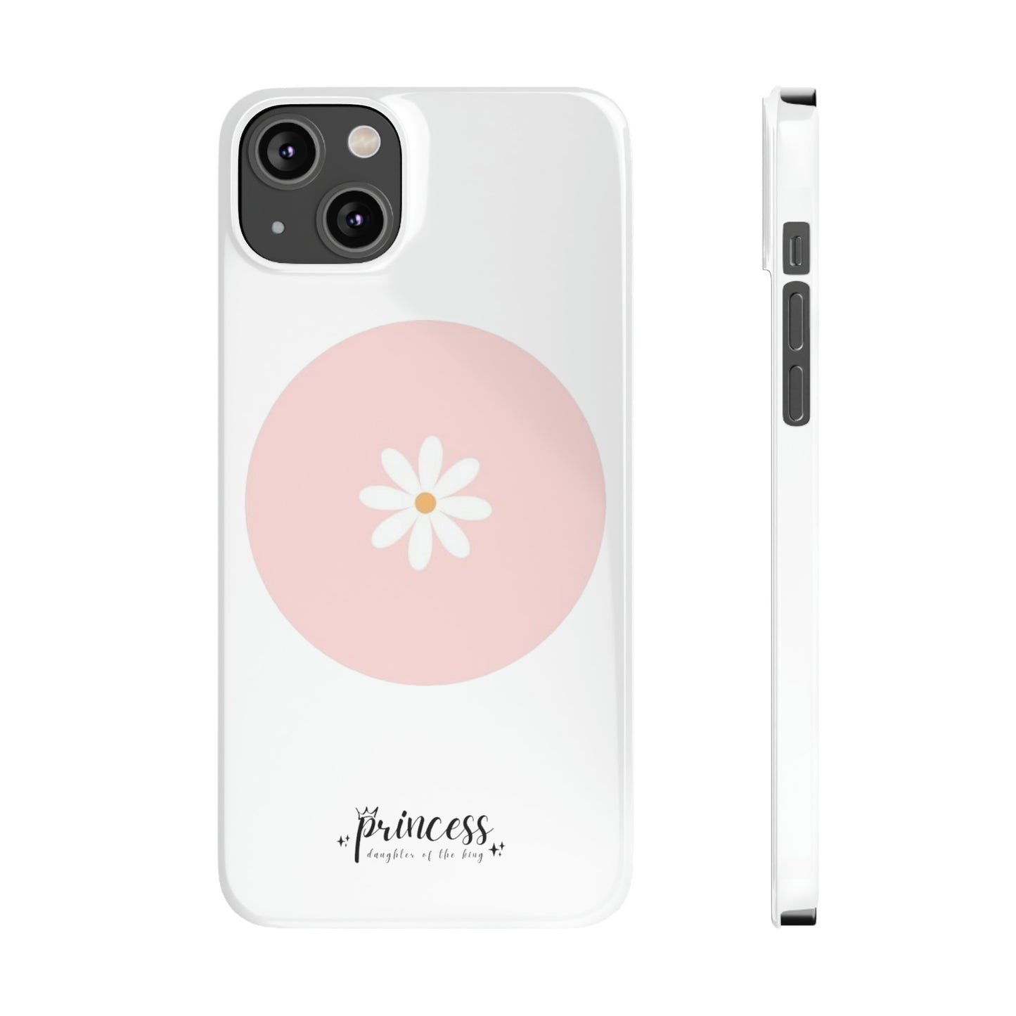 Circle Daisy- Slim Phone Cases