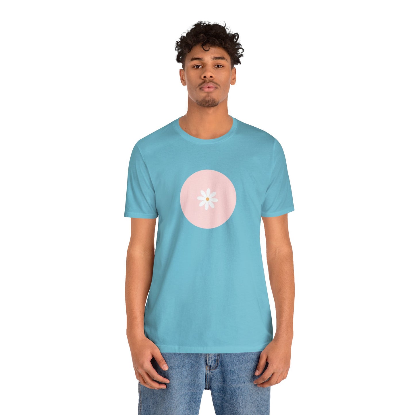 Circle Daisy- Unisex Jersey Short Sleeve Tee