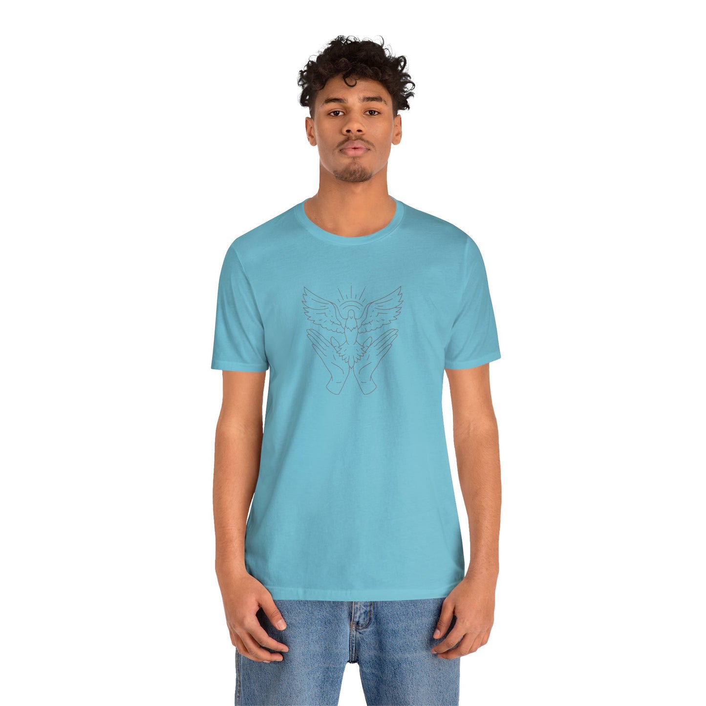 Dove- Unisex Jersey Short Sleeve Tee