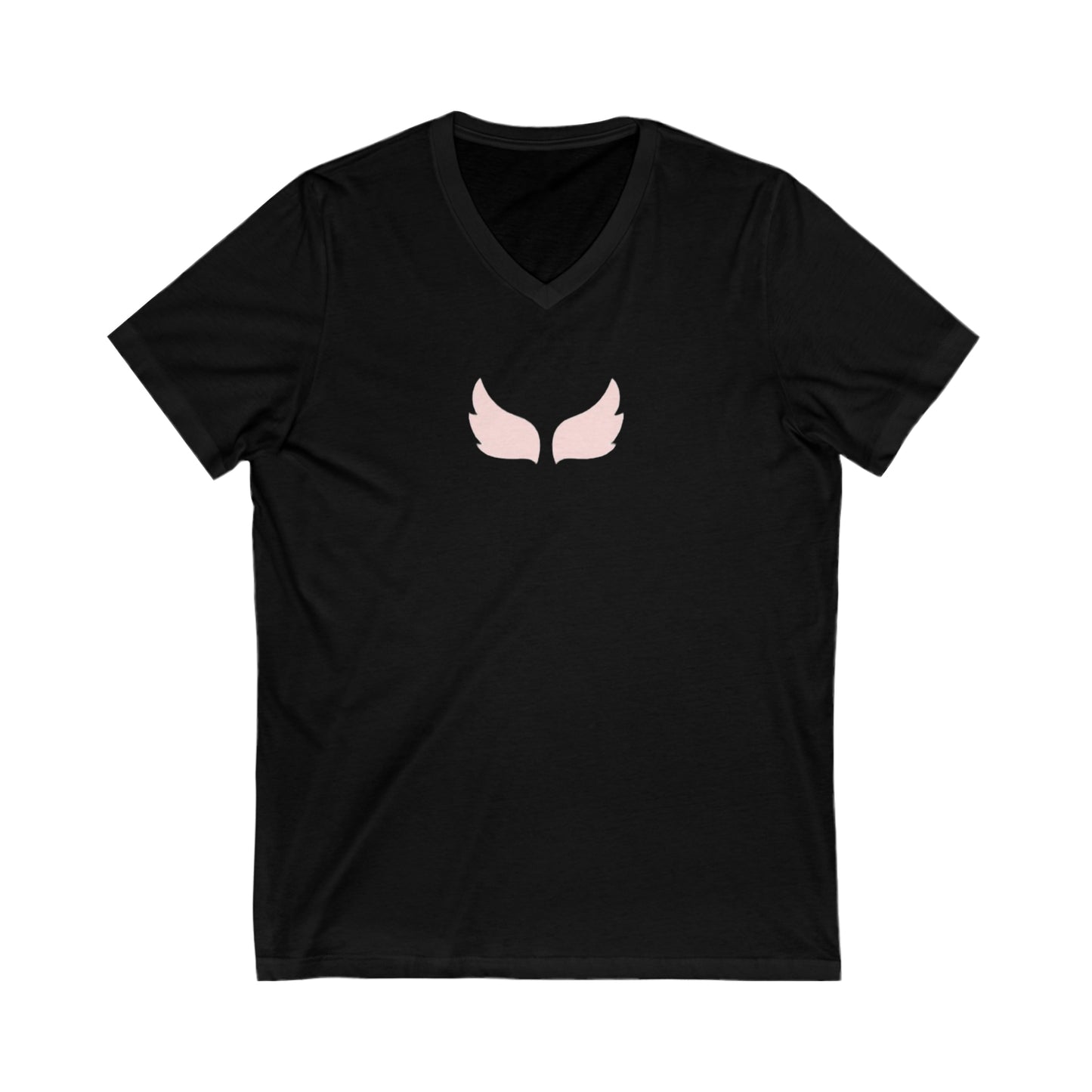 Wings- Unisex Jersey Short Sleeve V-Neck Tee