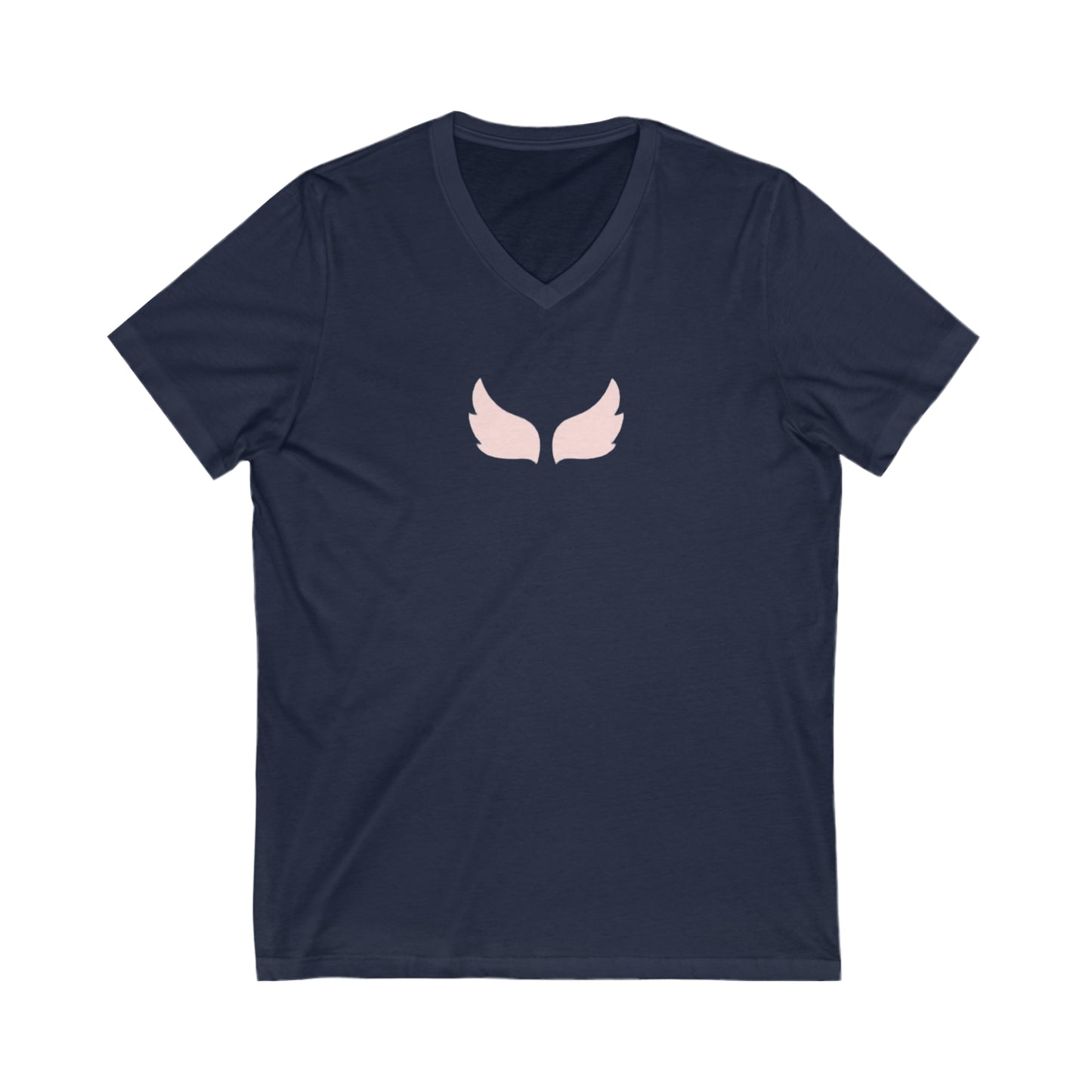 Wings- Unisex Jersey Short Sleeve V-Neck Tee