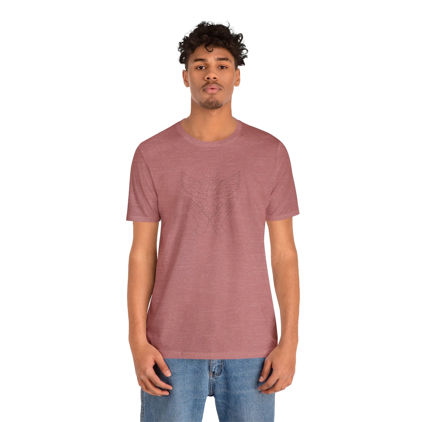 Dove- Unisex Jersey Short Sleeve Tee