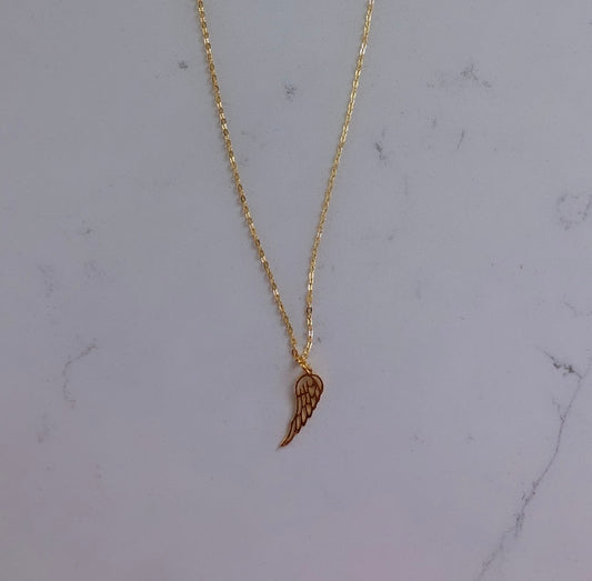 Angel Wing Dainty Necklace